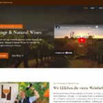 Der Webauftritt von Orange & Natural Wines e.U. aus Wien